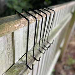Garden Fence Panel Hooks (20cm) - Pack of 6