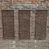 Willow Garden Trellis Framed Panel (120cm x 45cm) - Pack of 3