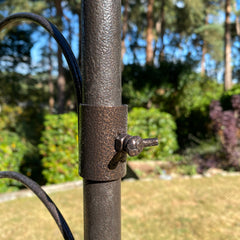 Bird Feeder Hanging Bracket Hook for Bird Feeding Stations (Set of 2)