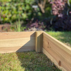 Wooden Raised Vegetable Beds (122cm x 18cm) - Pack of 2