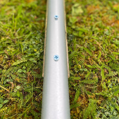 Metal Log Roll Stakes for Lawn Garden Border Edging (Pack of 10)