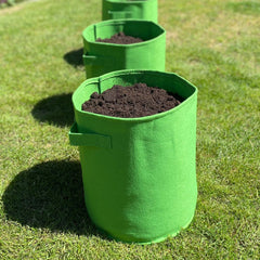Potato & Vegetable Planter Grow Bags Fabric Pots - Pack of 6