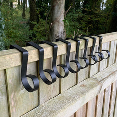 Garden Fence Panel Bracket Hooks - Pack of 8