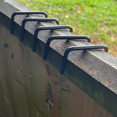 Garden Fence Panel Hooks (15cm) - Pack of 6