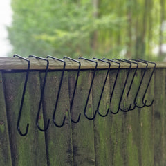 Garden Fence Panel Hooks (20cm) - Pack of 12