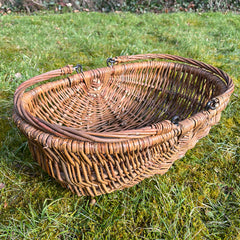 Natural Willow Wicker Garden Trug Basket