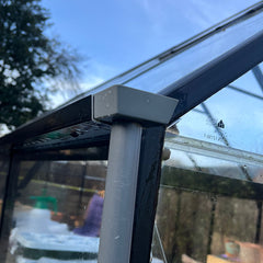Greenhouse 50mm Guttering Rainwater Kit Downpipe - Pack of 2