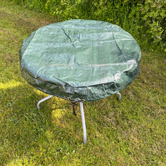 Waterproof Round Table Top Garden Furniture Cover in Green (85cm)