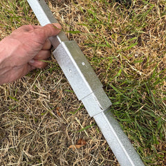 Fence Post Repair Stakes for Damaged Wooden Posts - Pack of 2