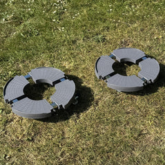 Adjustable Plant Pot Trolley Mover (40cm - 47cm) - Pack of 2