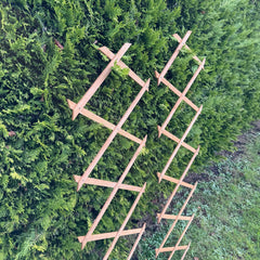 Expanding Wooden Garden Trellis (180cm x 30cm) - Pack of 2