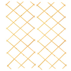 Expanding Wooden Garden Trellis (180cm x 90cm) - Pack of 2