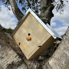 Wooden Bumble Bee Nest Box House Garden Habitat