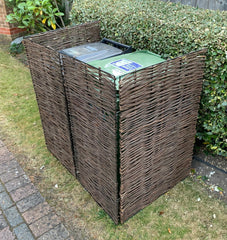 Willow Wheelie Bin Screen (Double)