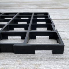 Interlocking Growbag Mat for Improved Drainage - Set of 16
