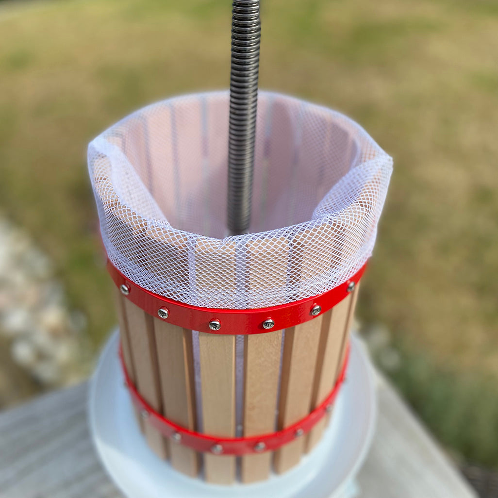 Apple Press Mesh Filtration Straining Bag (6 Litre) - Pack of 2