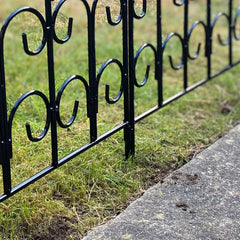Richmond Metal Garden Lawn Edging (45cm x 41cm) - 5 Panels