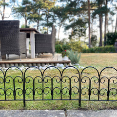 Richmond Metal Garden Lawn Edging (45cm x 41cm) - 5 Panels