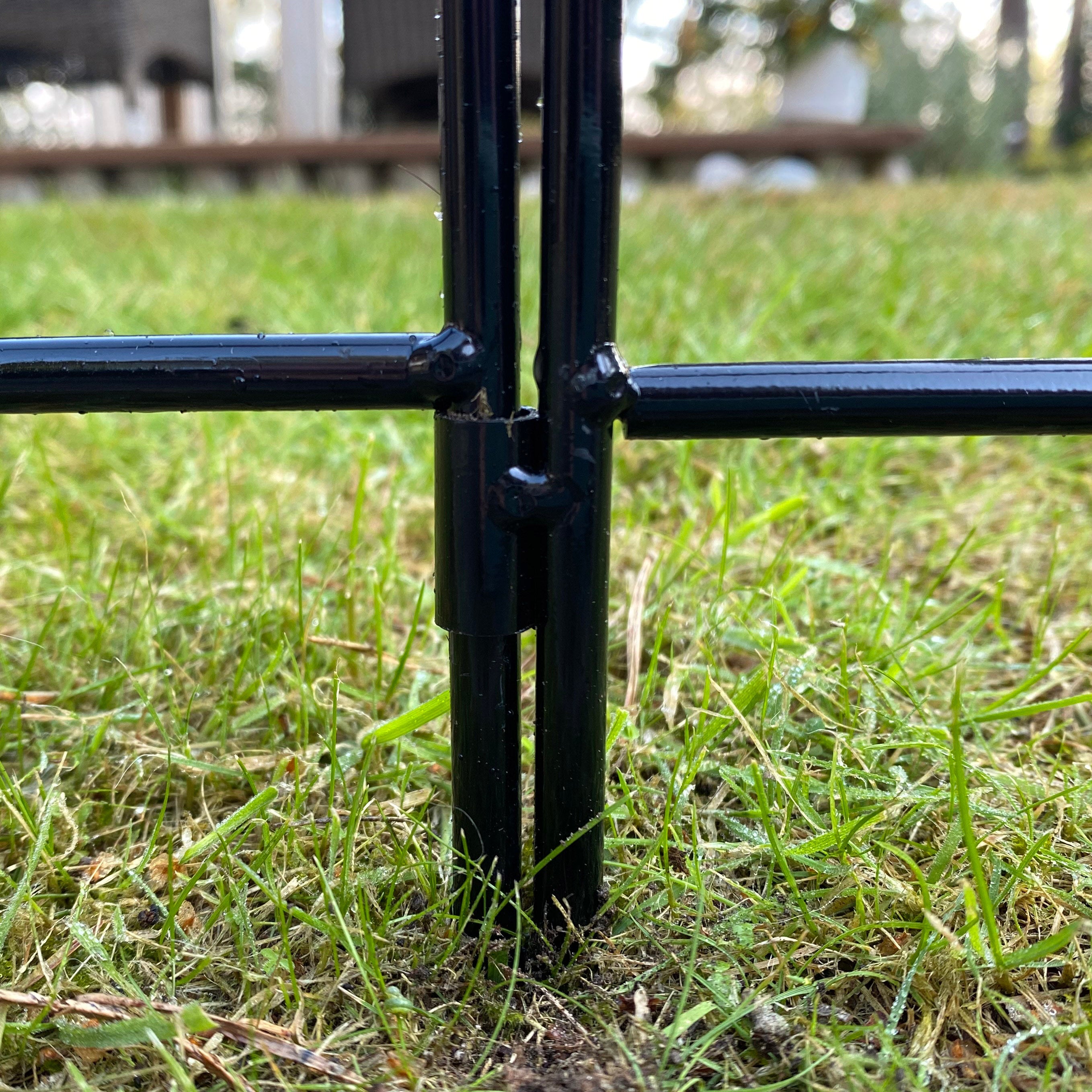 Richmond Metal Garden Lawn Edging (45cm x 41cm) - 5 Panels