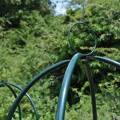 Metal Garden Obelisks Plant Support for Climbers and Roses (190cm) - Pack of 2