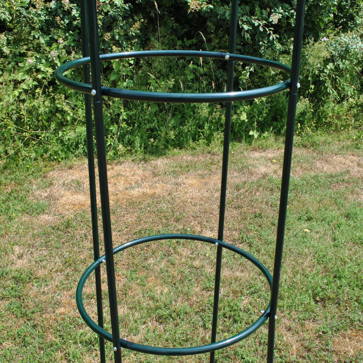 Metal Garden Obelisks Plant Support for Climbers and Roses (190cm) - Pack of 2