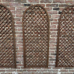 Willow Garden Trellis With Curved Top (120cm x 45cm) - Pack of 3