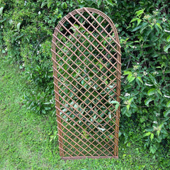 Willow Garden Trellis With Curved Top (120cm x 45cm) - Pack of 3