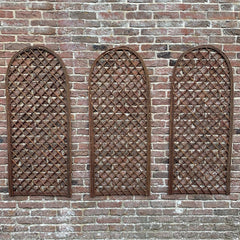 Willow Garden Trellis With Curved Top (120cm x 45cm) - Pack of 3