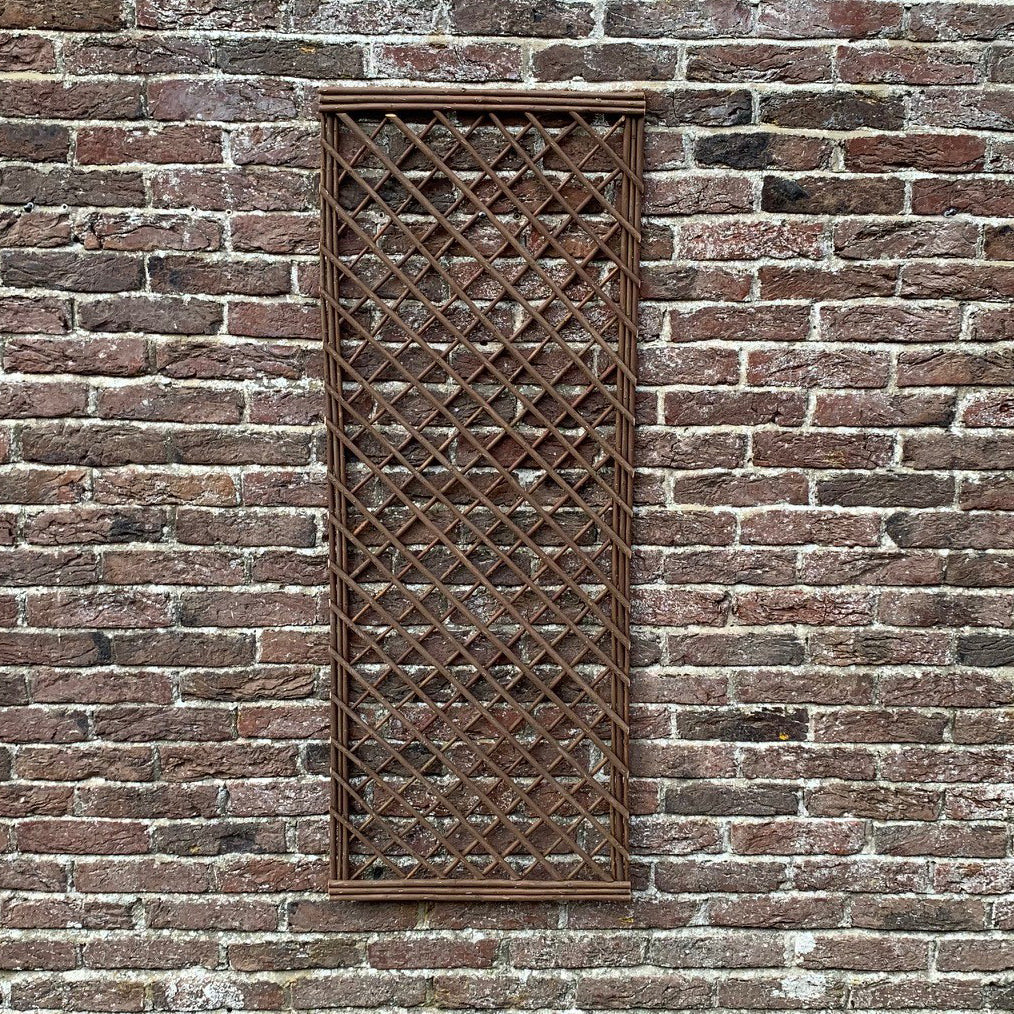 Willow Garden Trellis Framed Panel (120cm x 45cm) - Pack of 3