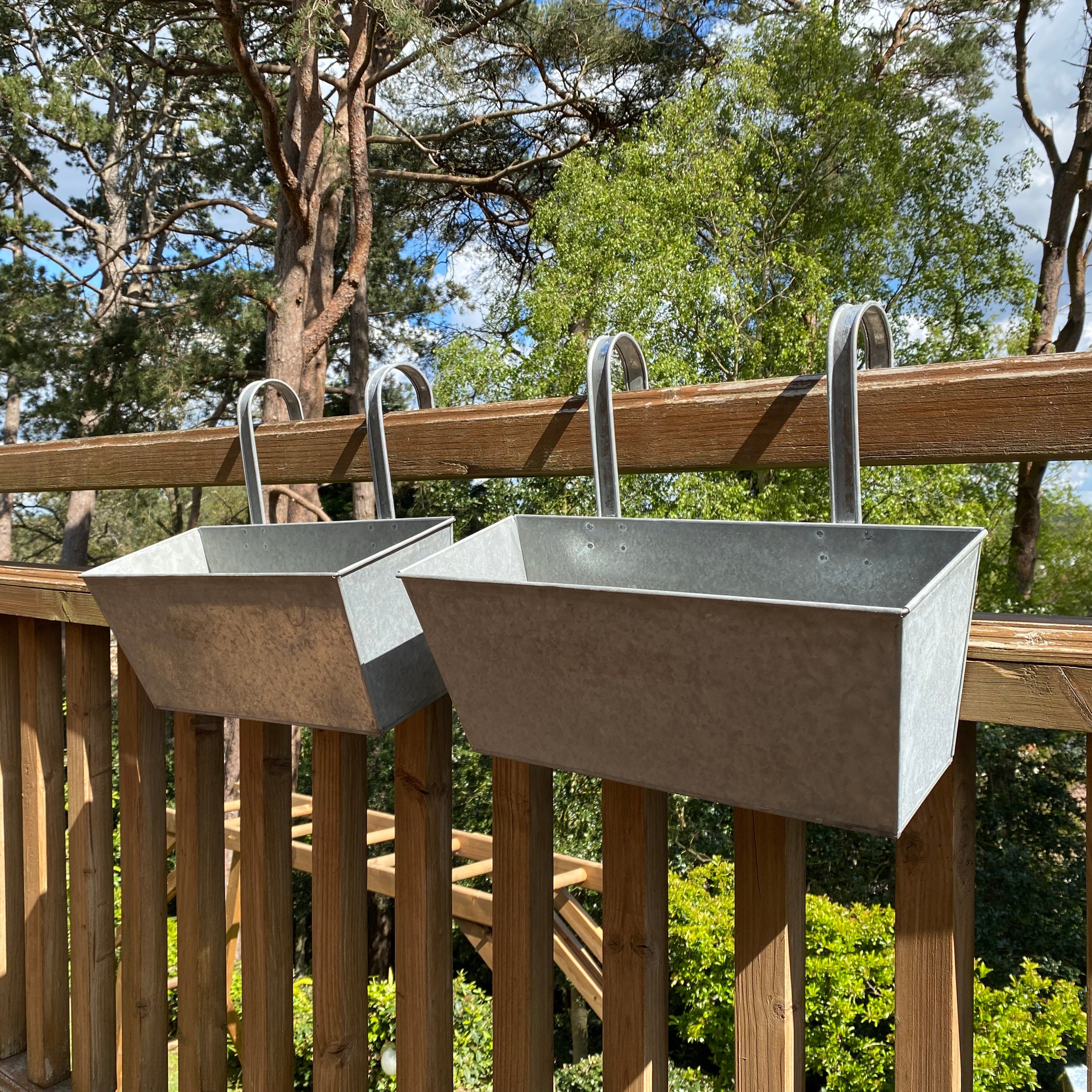 Replacement Hangers for Zinc Balcony Hanging Planter GFG071