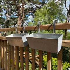 Replacement Hangers for Zinc Balcony Hanging Planter GFG071
