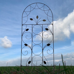 Leaf Design Metal Garden Trellis (120cm x 50cm) - Pack of 5