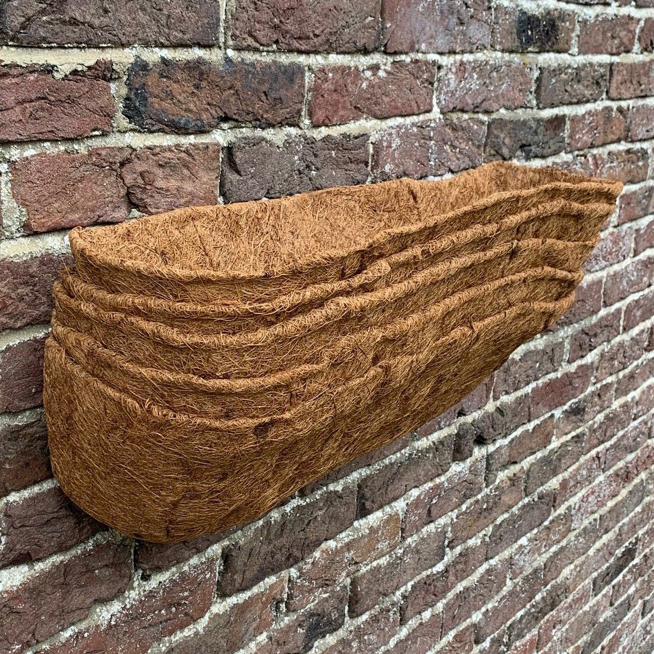 Preformed Coco Wall Trough Planter Liner (60cm) - Pack of 5