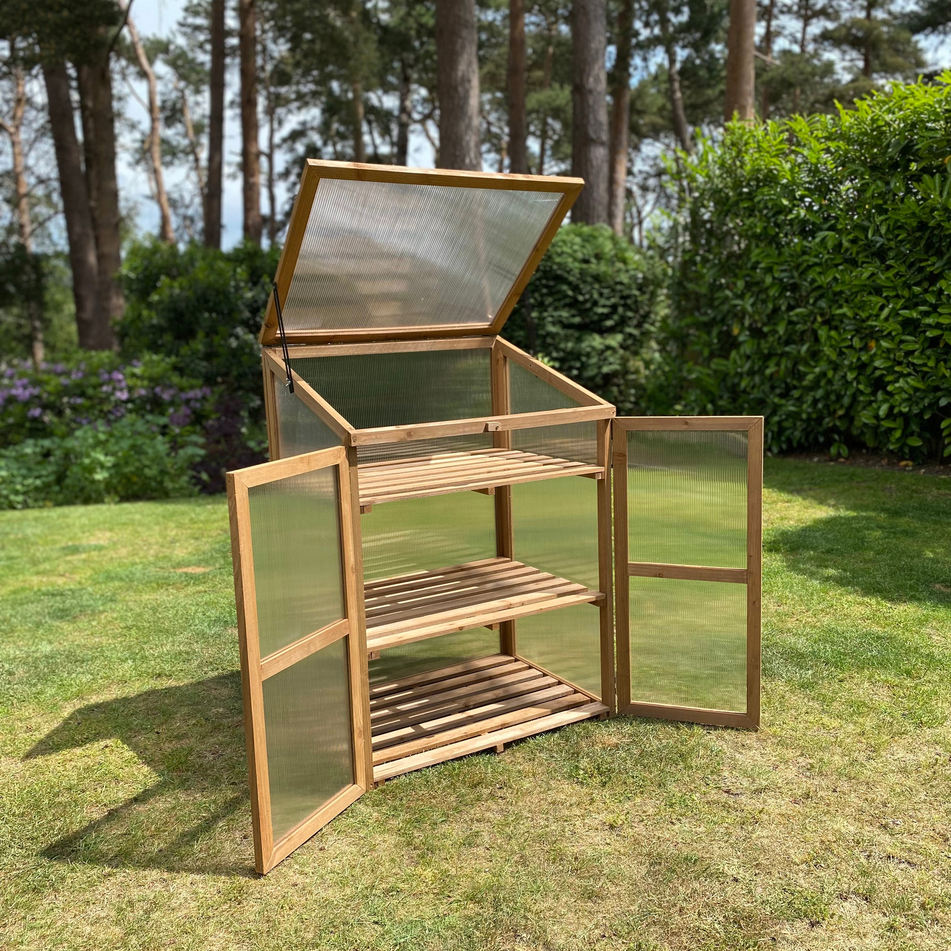 Replacement Back Panel for Wooden Mini Growhouse