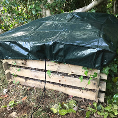 Cover for Large Wooden Slatted Composter (116cm x 116cm)