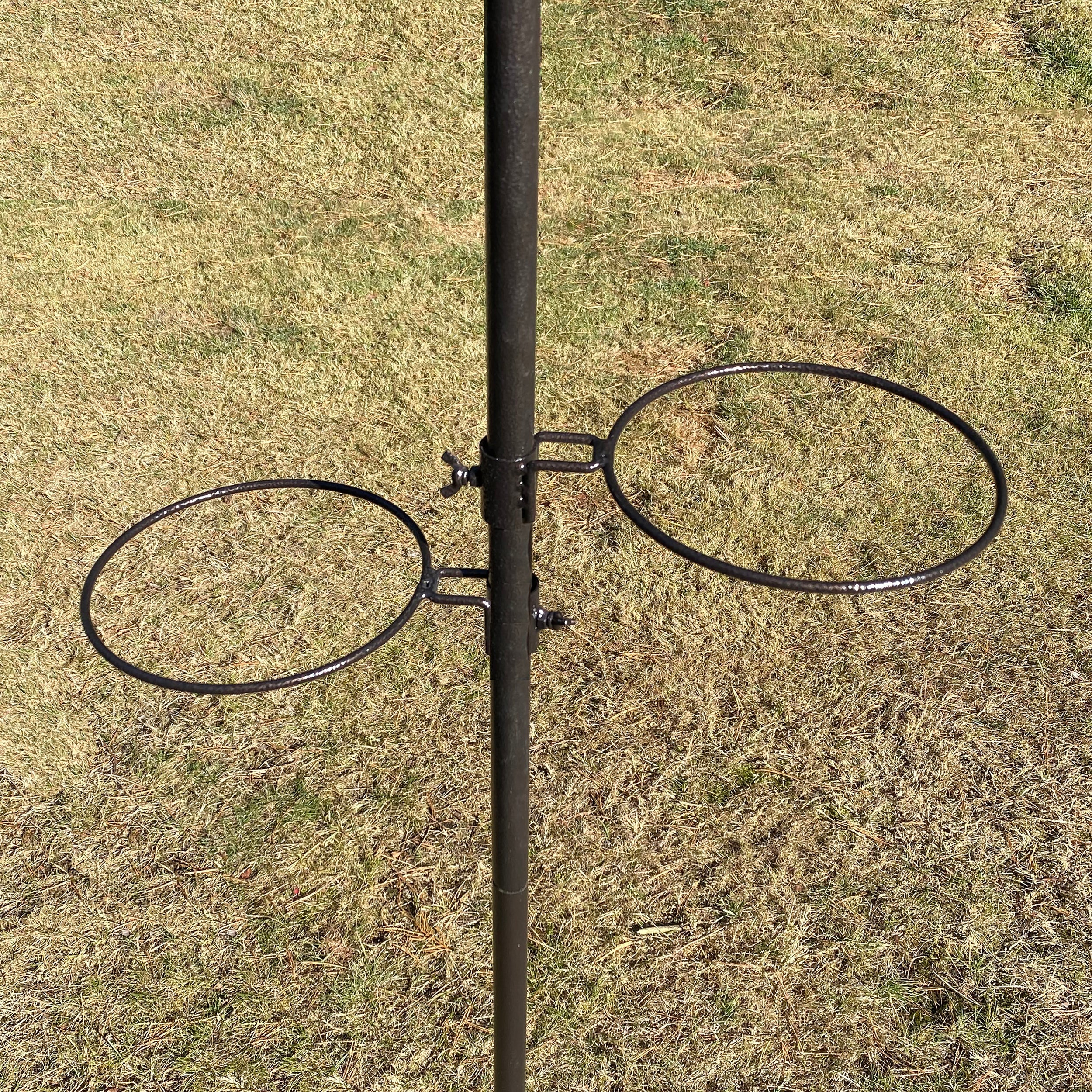 Bird Bath Bracket Tray Holder for Metal Bird Feeding Stations
