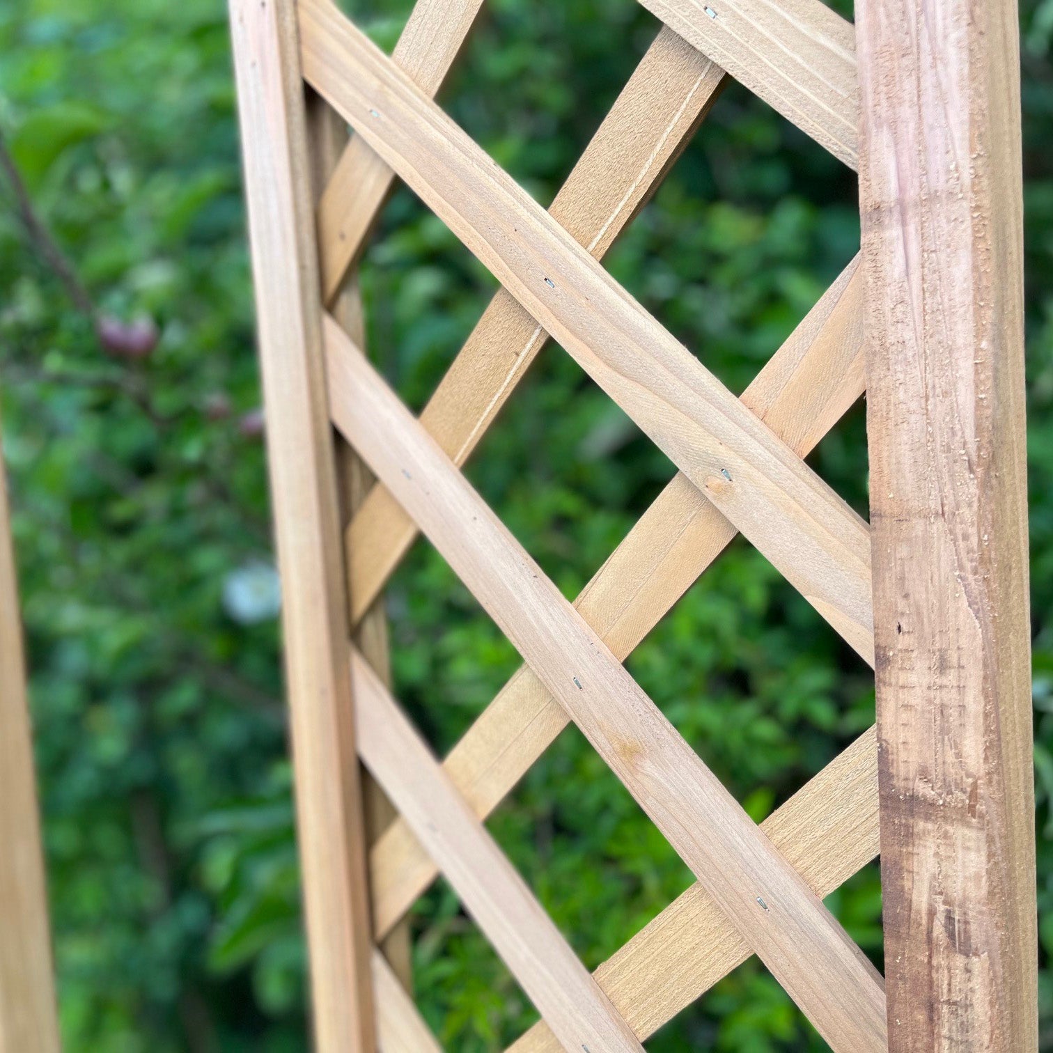 Wooden Framed Trellis Panels Fence Toppers (180cm x 30cm) - Pack of 5