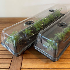 Jumbo Electric Heated Windowsill Plant & Seed Propagators (80cm) - Pack of 2