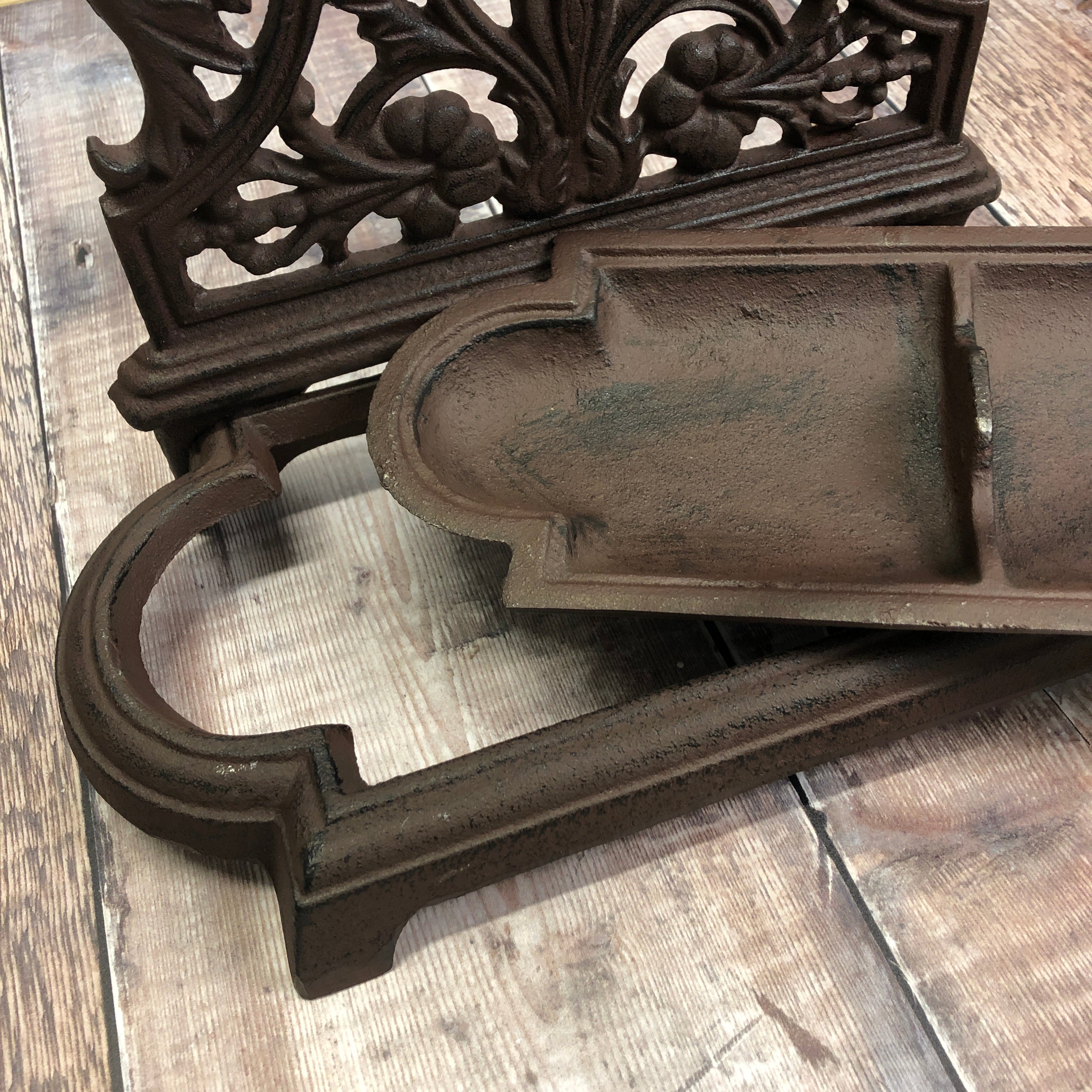 Cast Iron Umbrella Stand Brolly and Walking Stick Hallway Corner Rack