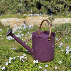Heritage Heather & Copper Metal Watering Can (9 Litre)