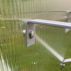 Aluminium Greenhouse Shelving Brackets (27cm) - Pack of 2