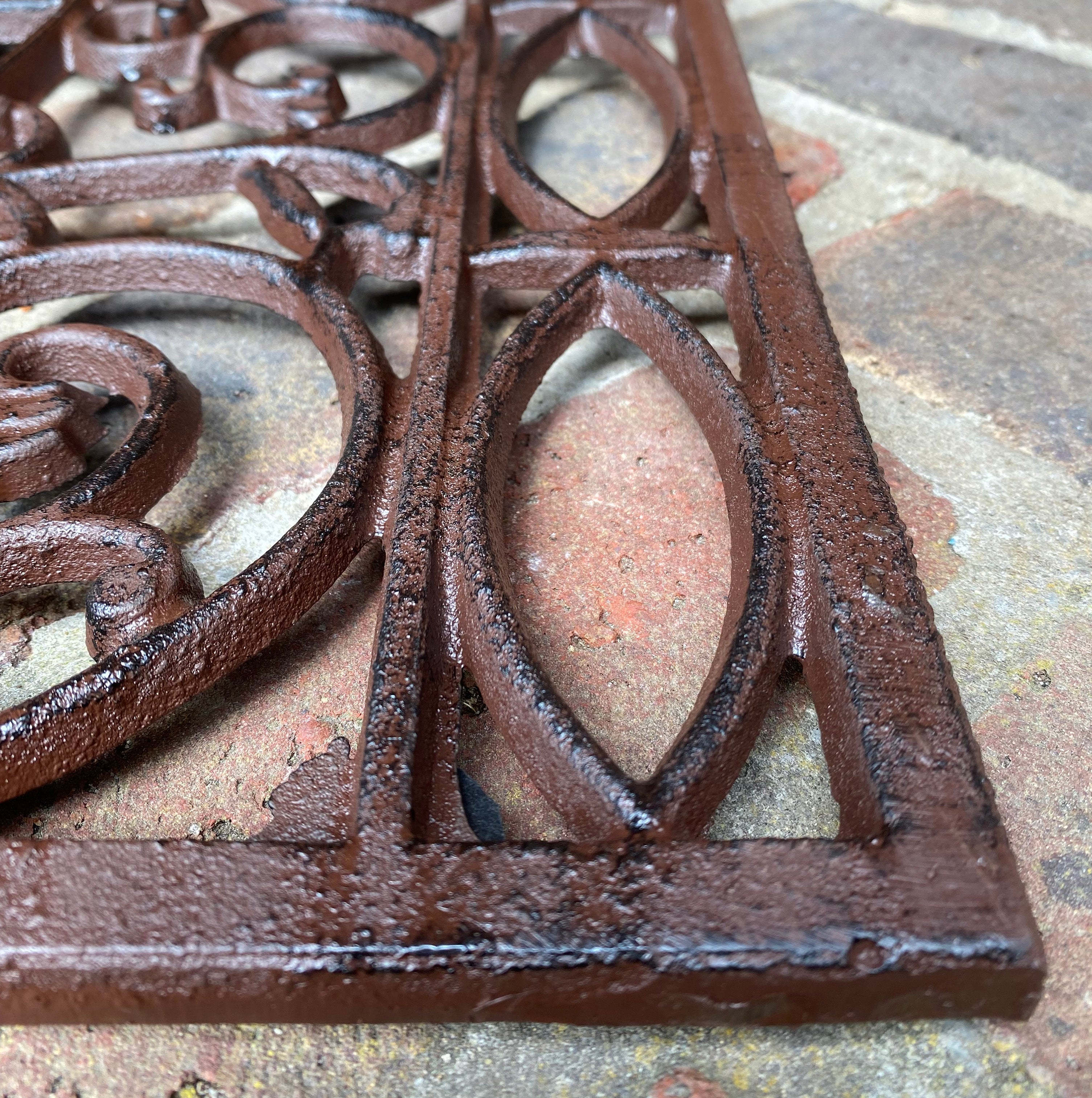Blenheim Ornate Cast Iron Doormat Tradtional Design