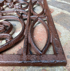 Blenheim Ornate Cast Iron Doormat Tradtional Design