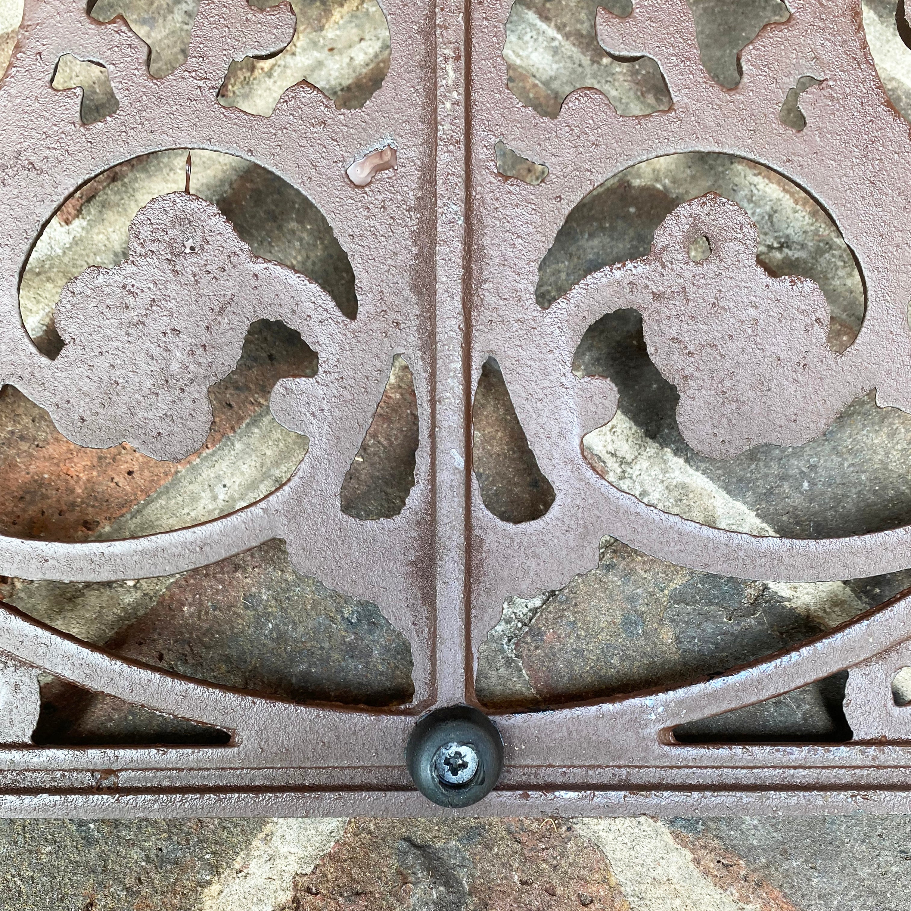 Blenheim Ornate Cast Iron Doormat Tradtional Design