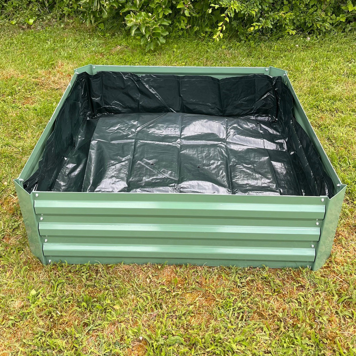 Liners for Metal Raised Vegetable Bed in Green (100cm x 30cm) - Pack of 2