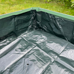 Liners for Metal Raised Vegetable Bed in Green (100cm x 30cm) - Pack of 2