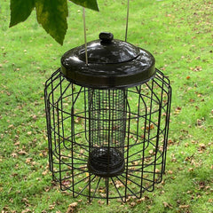 Heavy Duty Squirrel Proof Hanging Bird Nut Feeder (Set of 2)