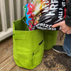 Potato Planter Grow Bags Fabric Pots (37 litre) - Pack of 2