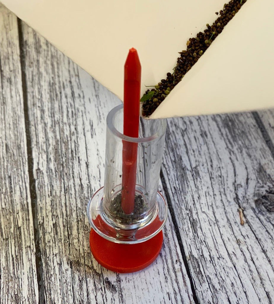 Hand Held Seed Dispenser