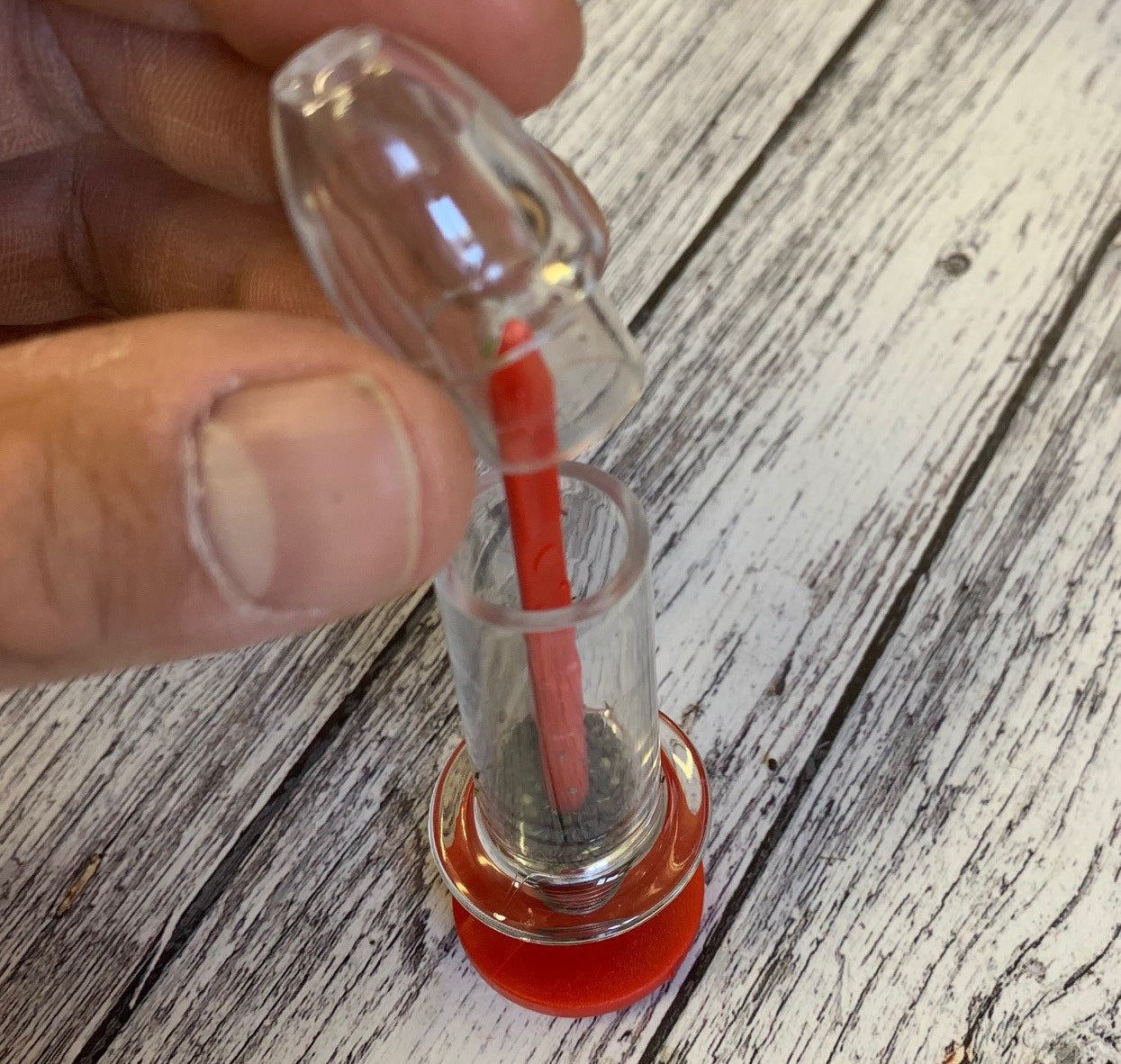 Hand Held Seed Dispenser
